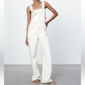 ISO Zara Contrast Stitch Overalls